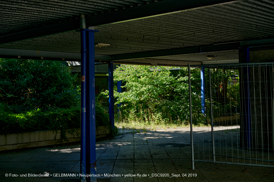 04.09.2019 - Einkaufs- und Wohnzentrum Quiddestraße in Neuperlach